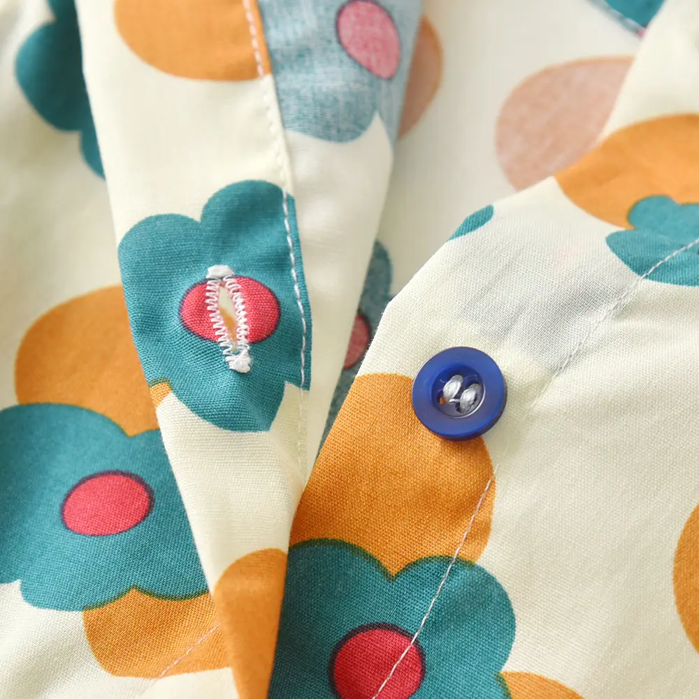 Printed Cotton Shorts Set for Boys Girls Summer Wear — feature 27