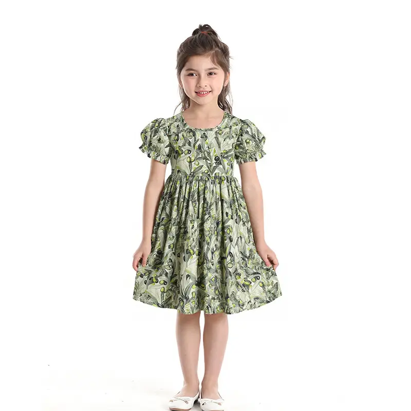 Printed Cotton Shorts Set for Boys Girls Summer Wear