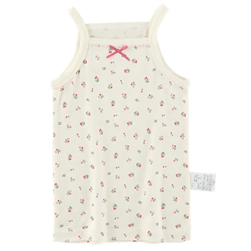 3 Pcs Pure Cotton Baby Vests Pink White X-Bracelet