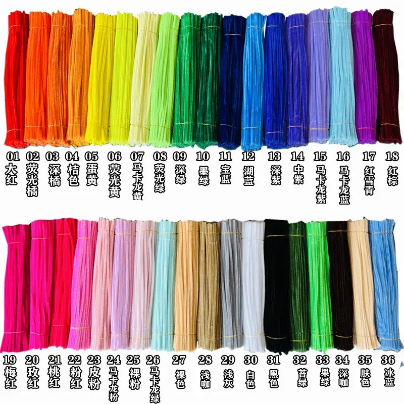 Green Twist Sticks for DIY Chenille Craft — feature 3