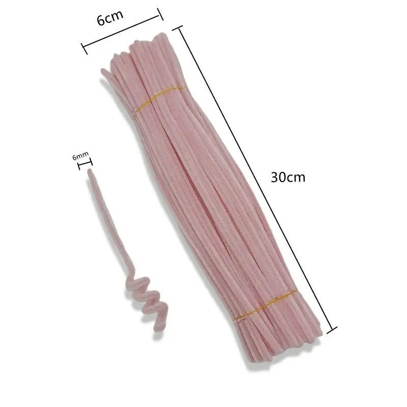 Green Twist Sticks for DIY Chenille Craft — feature 4