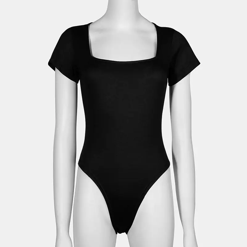 Plus Size Women's White Solid T-Shirt Top Summer Ins Slim Fit — feature 42