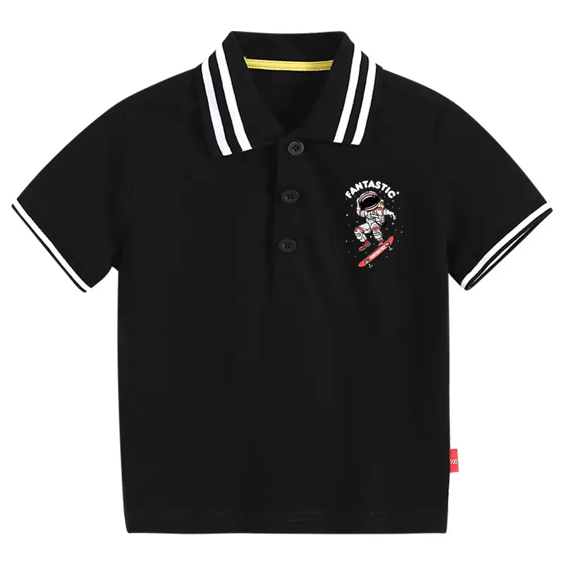 Mi Chun Boys Polo Shirt Green 2026 Summer - Image 4