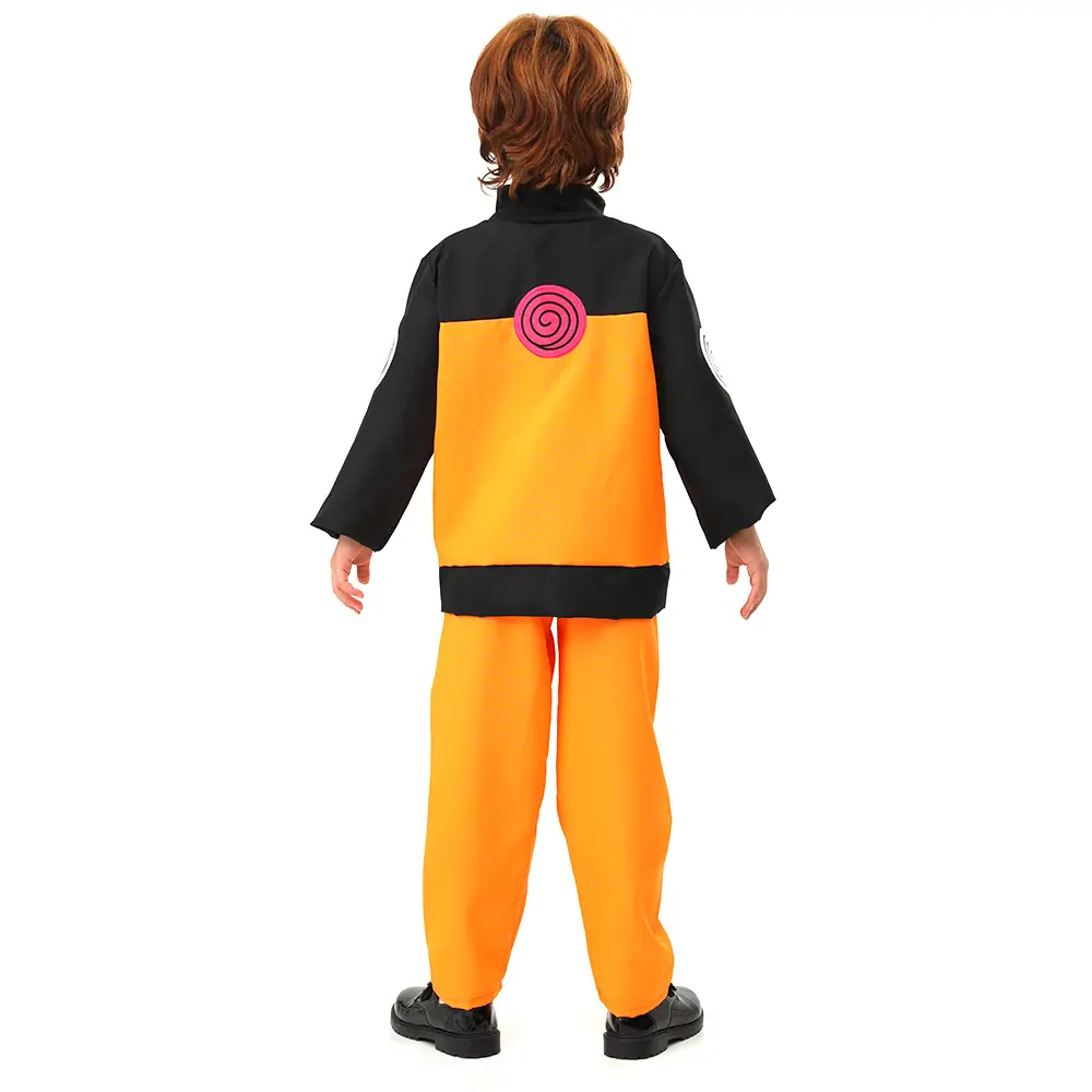 Naruto Kids Anime Cosplay Jacket Orange Pants Set - Image 8