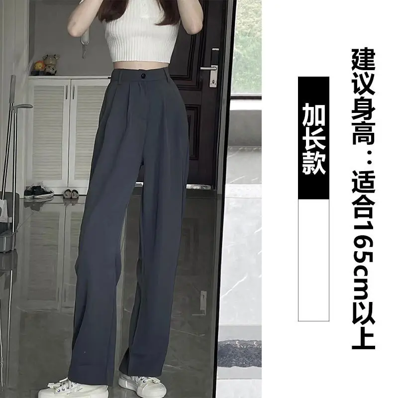 Wide Leg Pants for Women 2025 High Waist Slimming Straight Leg - Image 3