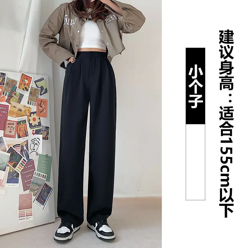 Wide Leg Pants for Women 2025 High Waist Slimming Straight Leg - Image 4