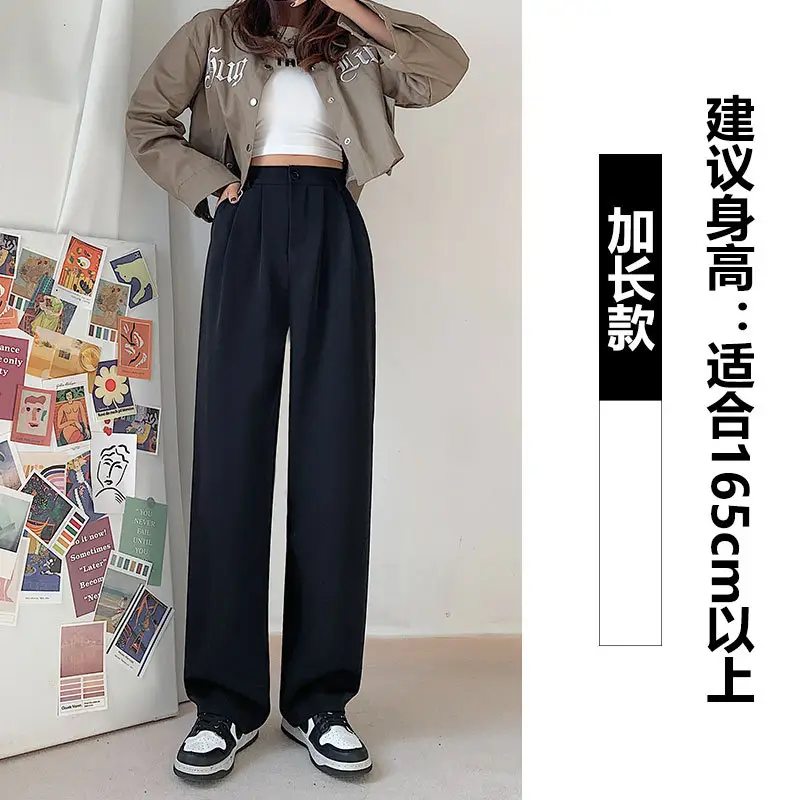 Wide Leg Pants for Women 2025 High Waist Slimming Straight Leg - Image 6