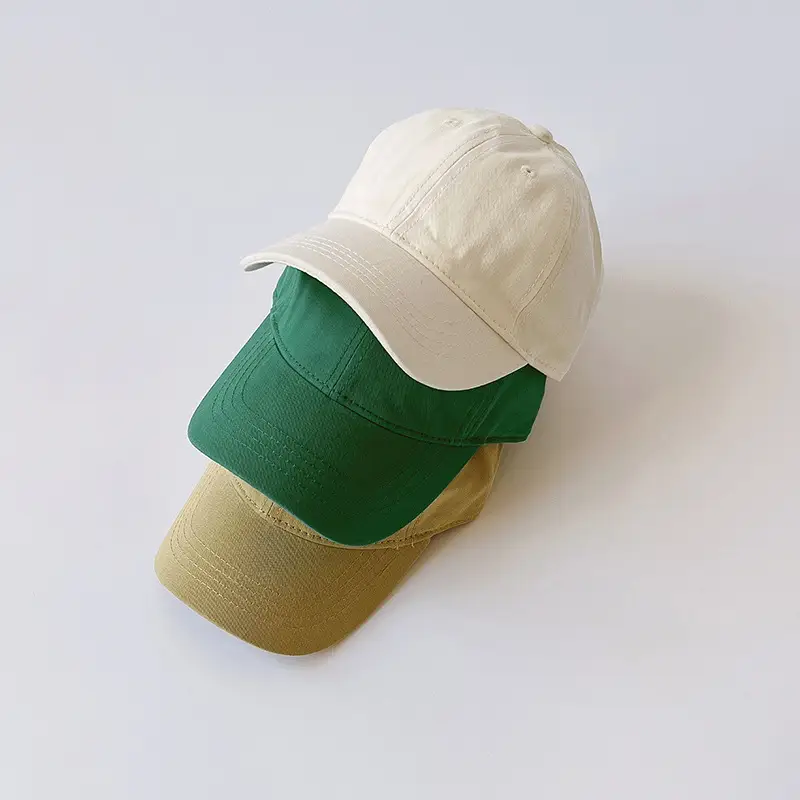 Autumn Winter Baby Caps Orange Baseball Cap - Image 4