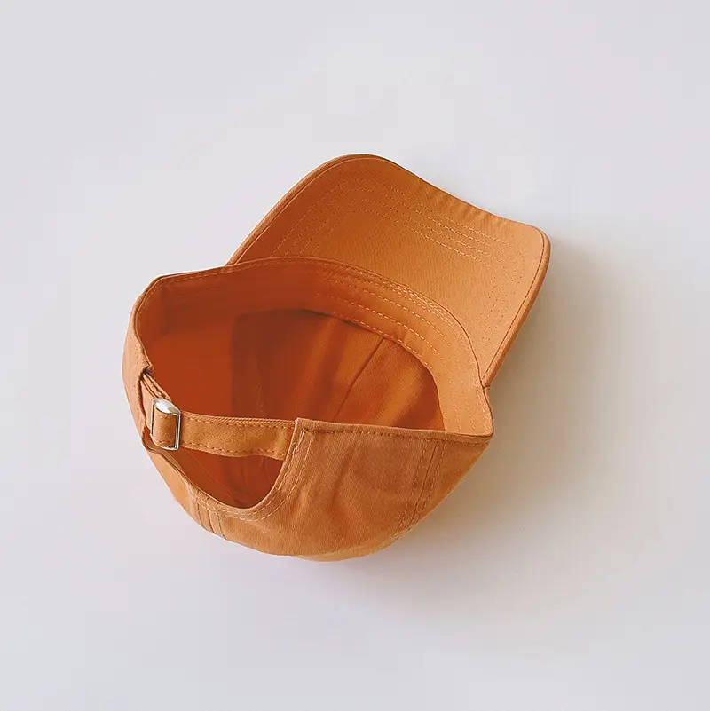 Autumn Winter Baby Caps Orange Baseball Cap - Image 5