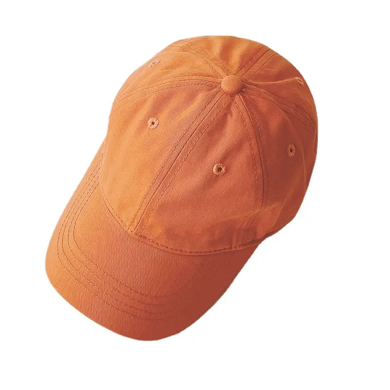 Autumn Winter Baby Caps Orange Baseball Cap - Image 6