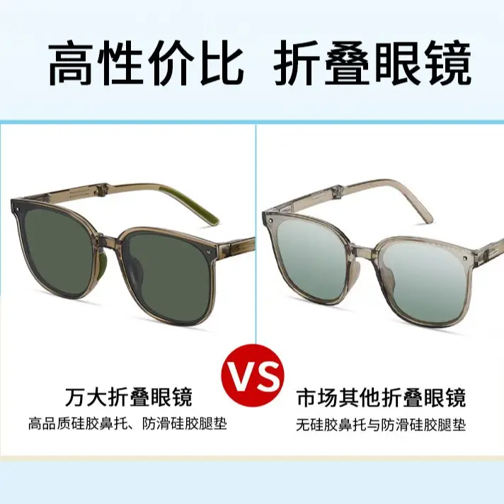 New Folding Sunglasses Polarized 7901 Ultra Light - Image 9