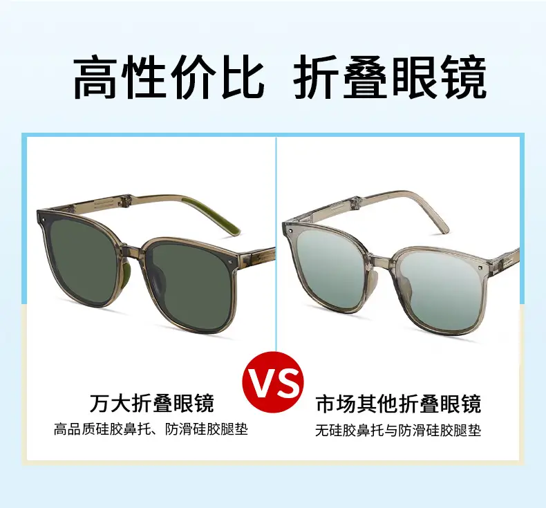 New Folding Sunglasses Polarized 7901 Ultra Light — feature 8
