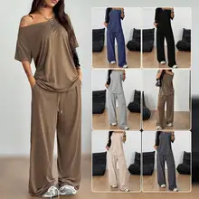 Maroon Long-Sleeve Waist-Cinching Dress for Women — feature 3