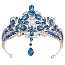 Luxury Crystal Princess Crown Hair Accessory for Weddings & Gifts — feature 10