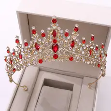 Luxury Crystal Princess Crown Hair Accessory for Weddings & Gifts — feature 27