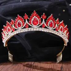 Luxury Crystal Princess Crown Hair Accessory for Weddings & Gifts — feature 31