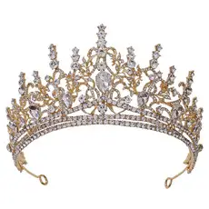 Luxury Crystal Princess Crown Hair Accessory for Weddings & Gifts — feature 33