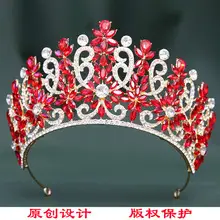 Luxury Crystal Princess Crown Hair Accessory for Weddings & Gifts — feature 8