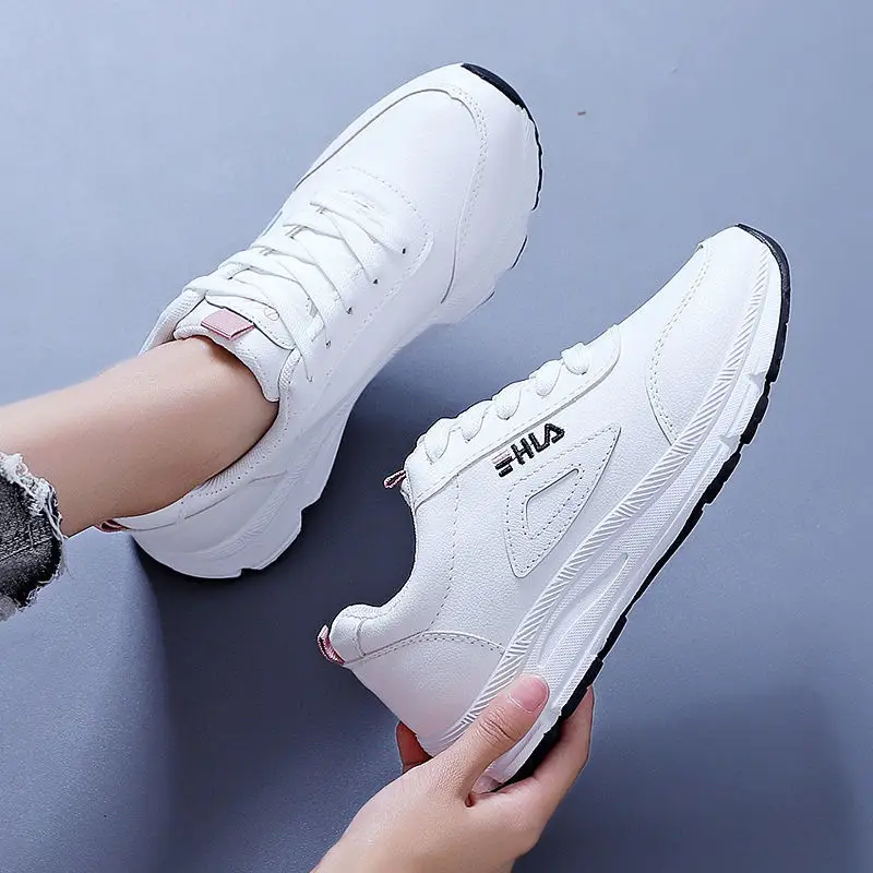 Women White Korean Style Casual Sneakers 202 Spring - Image 7