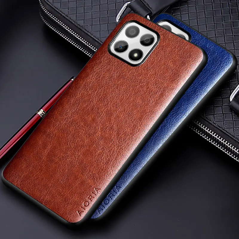 Red PU Leather Huawei Phone Case 360° - Image 6