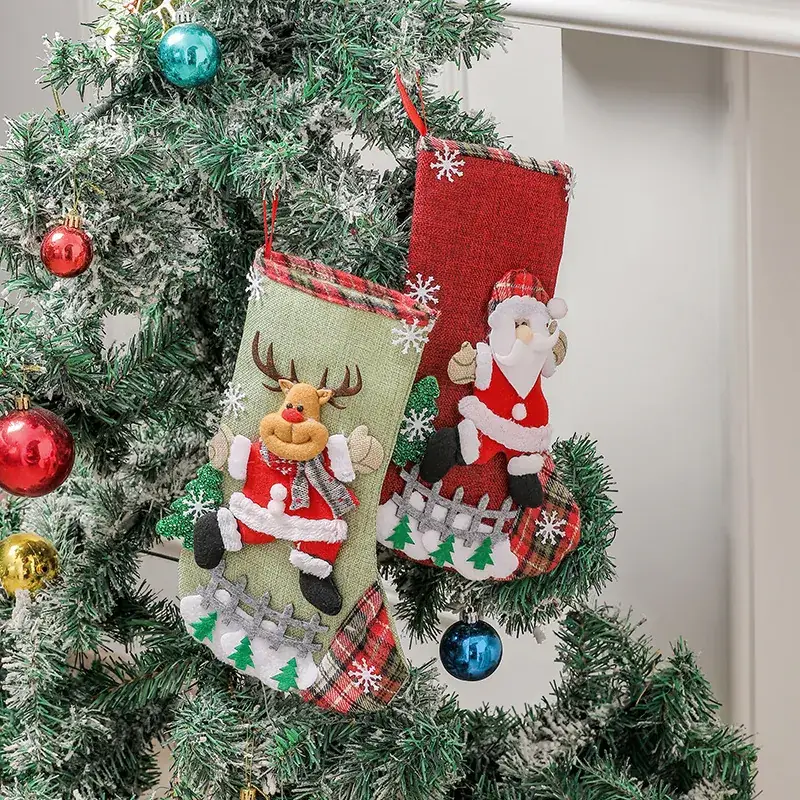 Christmas Kangaroo Candy Bag with Santa Design - Image 6