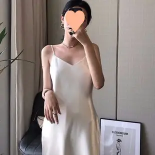 Women White Chiffon Waist Slimming Dress Summer Tea Break — feature 55