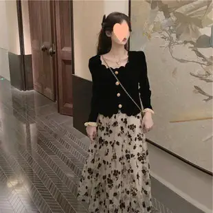 Women White Chiffon Waist Slimming Dress Summer Tea Break — feature 64