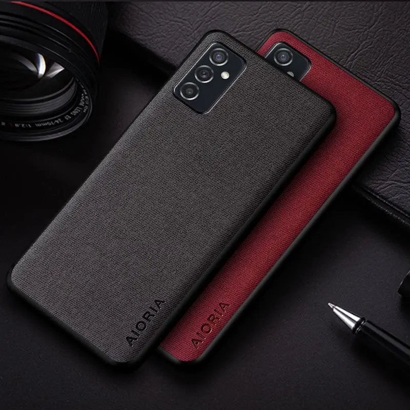 Mobile Phone Shell Feel Flannel Fabric in Black Red Gray - Image 6