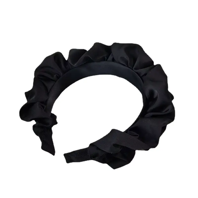 Pink Satin Hairband for Women's Hairpin & Face Wash Accessories - Image 15