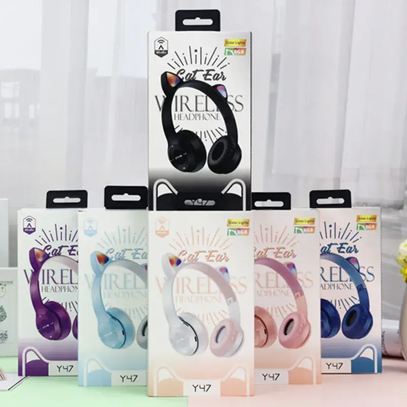 P9 Promax Bluetooth Headphones Red Pink Foldable - Image 24