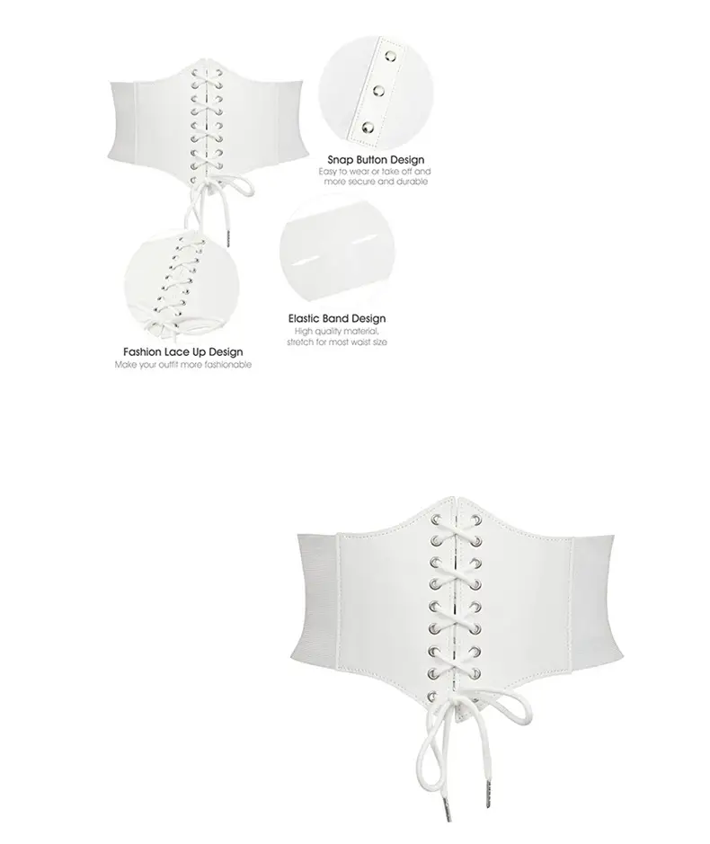 European American Lace-Up Corset Girdle for Women — feature 23