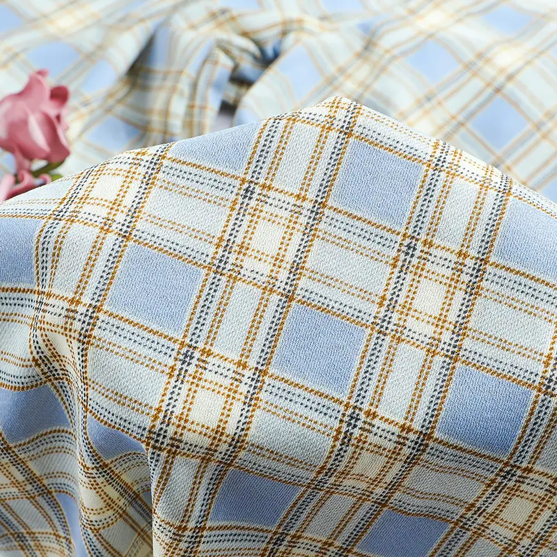 Women Plaid Wide Leg Pants Summer Loose Slimming - Image 12