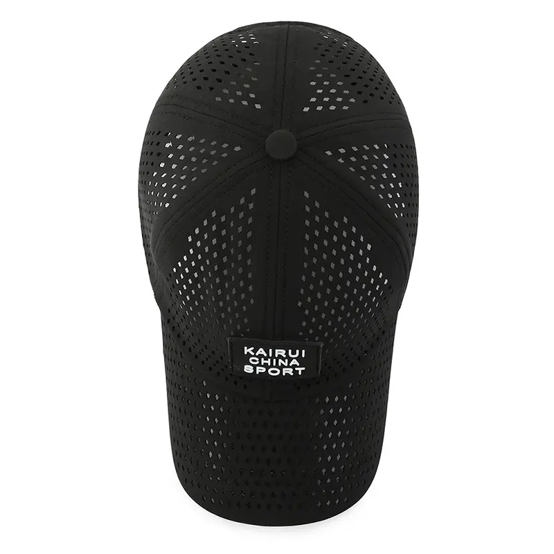 Kairui Sports Men Women Perforated Cap Navy - Image 8
