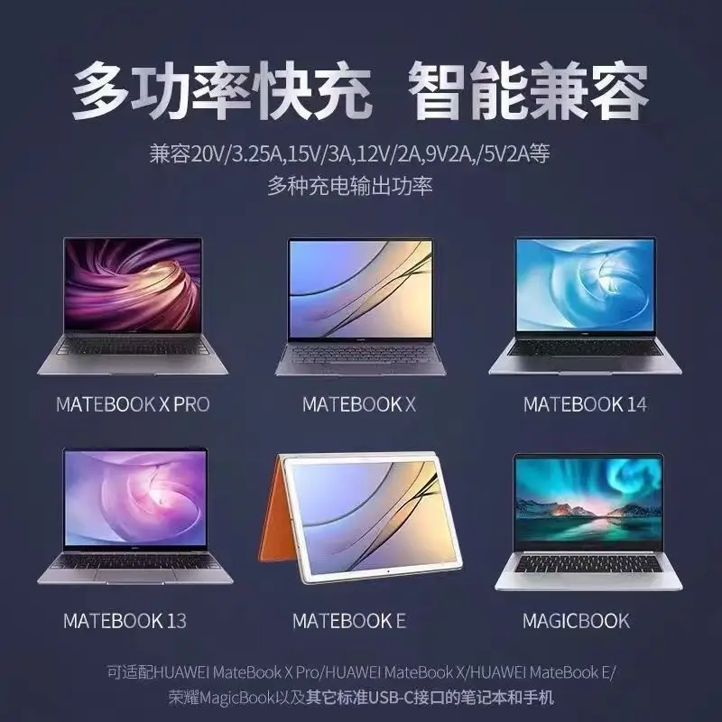 Huawei MateBook Pro 14+65W PD Fast Charging Adapter - Image 10