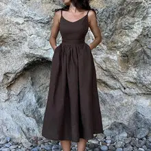 Color-Blocking Printed Vest High-Waisted Slit Long Skirt Set — feature 17