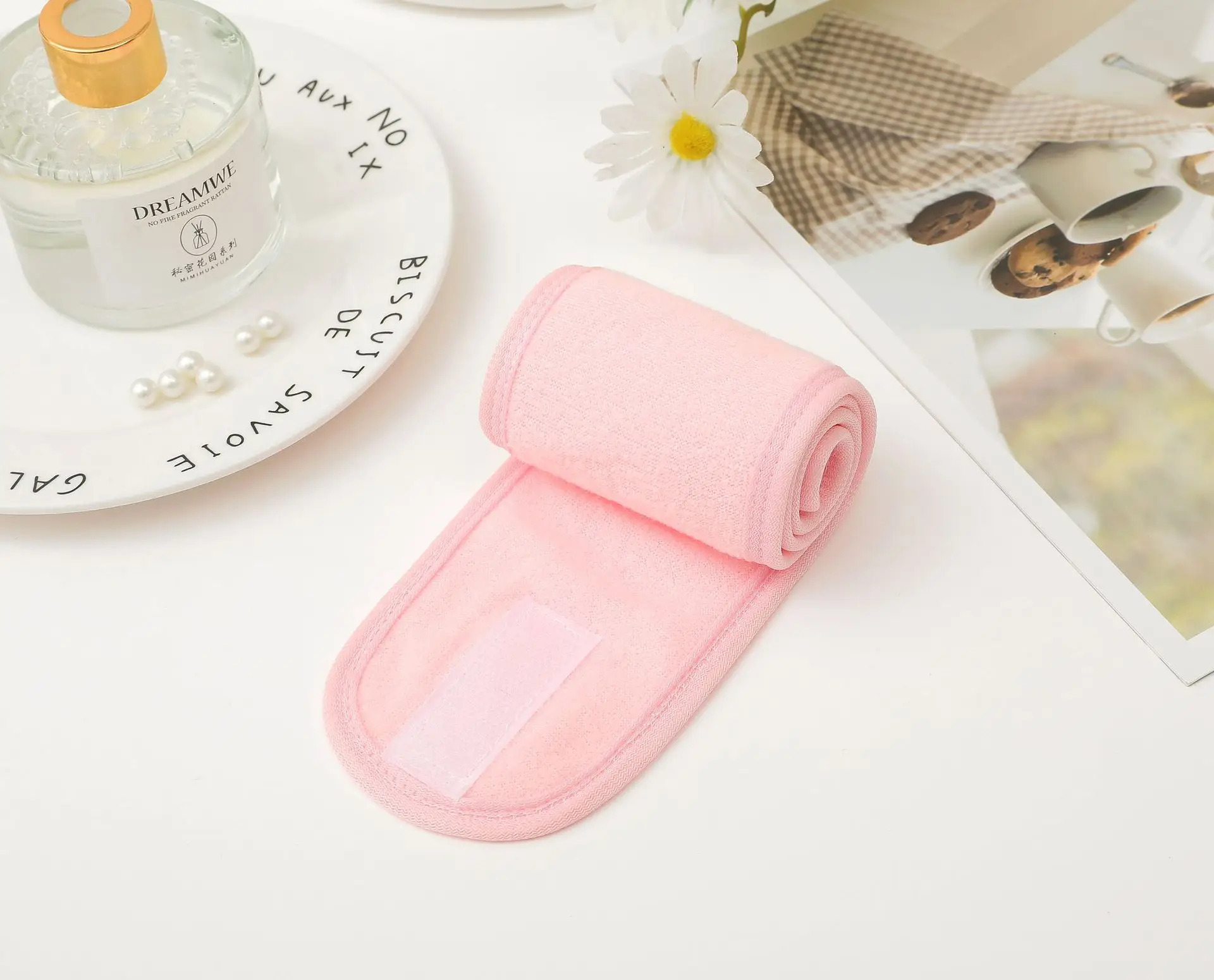 Velcro Headscarf Moon Headband for Girls Girls