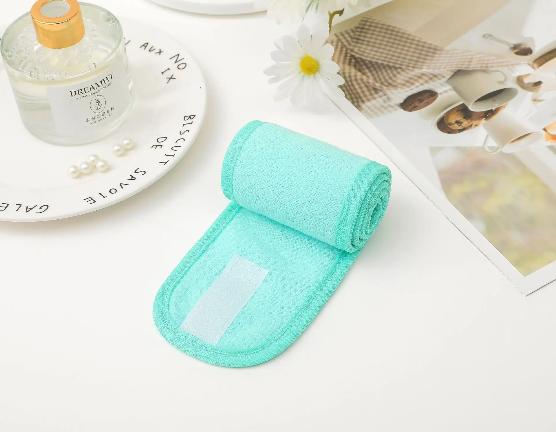 Velcro Headscarf Moon Headband for Girls Girls