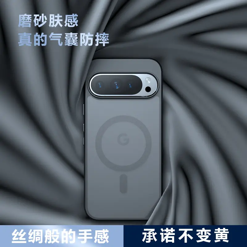 Magnetic Phone Case for Pixel 9 Pro XL Grey - Image 4