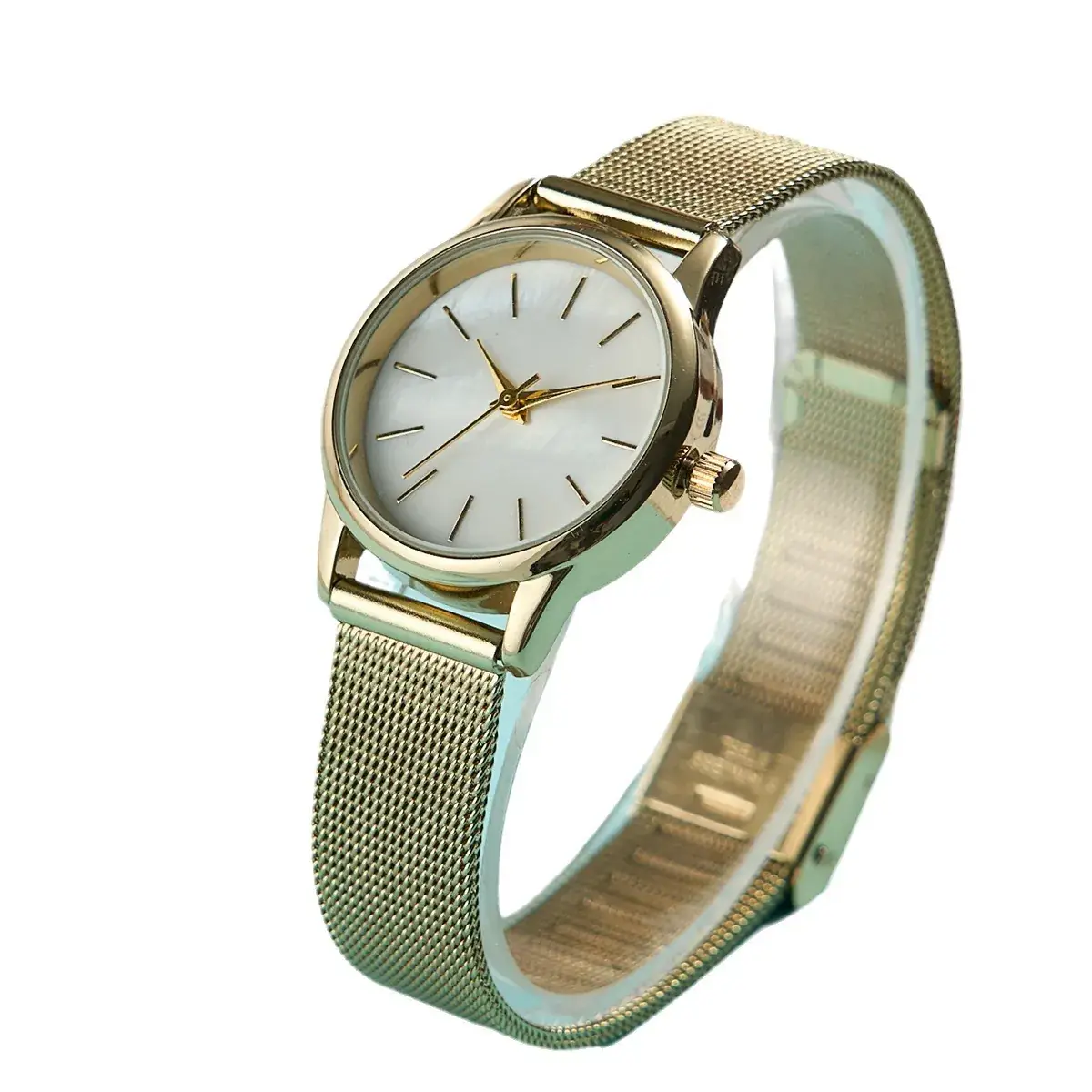 Ladies Cross-Border Mesh Strap Quartz Watch - Image 7