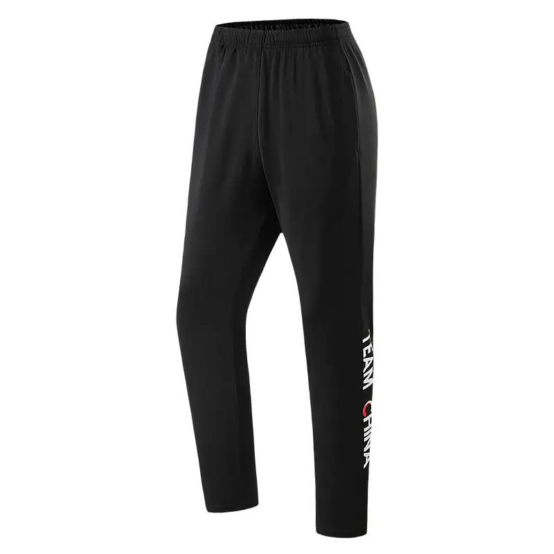 Chinese Team Running Shorts Black Large Track Pants - Image 11