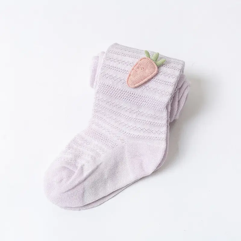 Girls Strawberry Mesh Pantyhose Baby Pants
