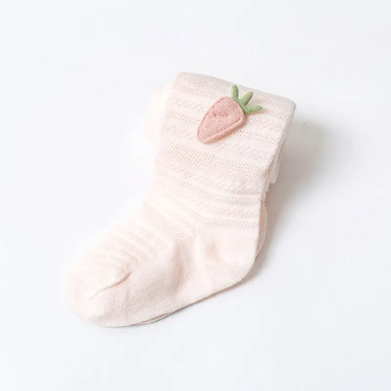 Girls Strawberry Mesh Pantyhose Baby Pants