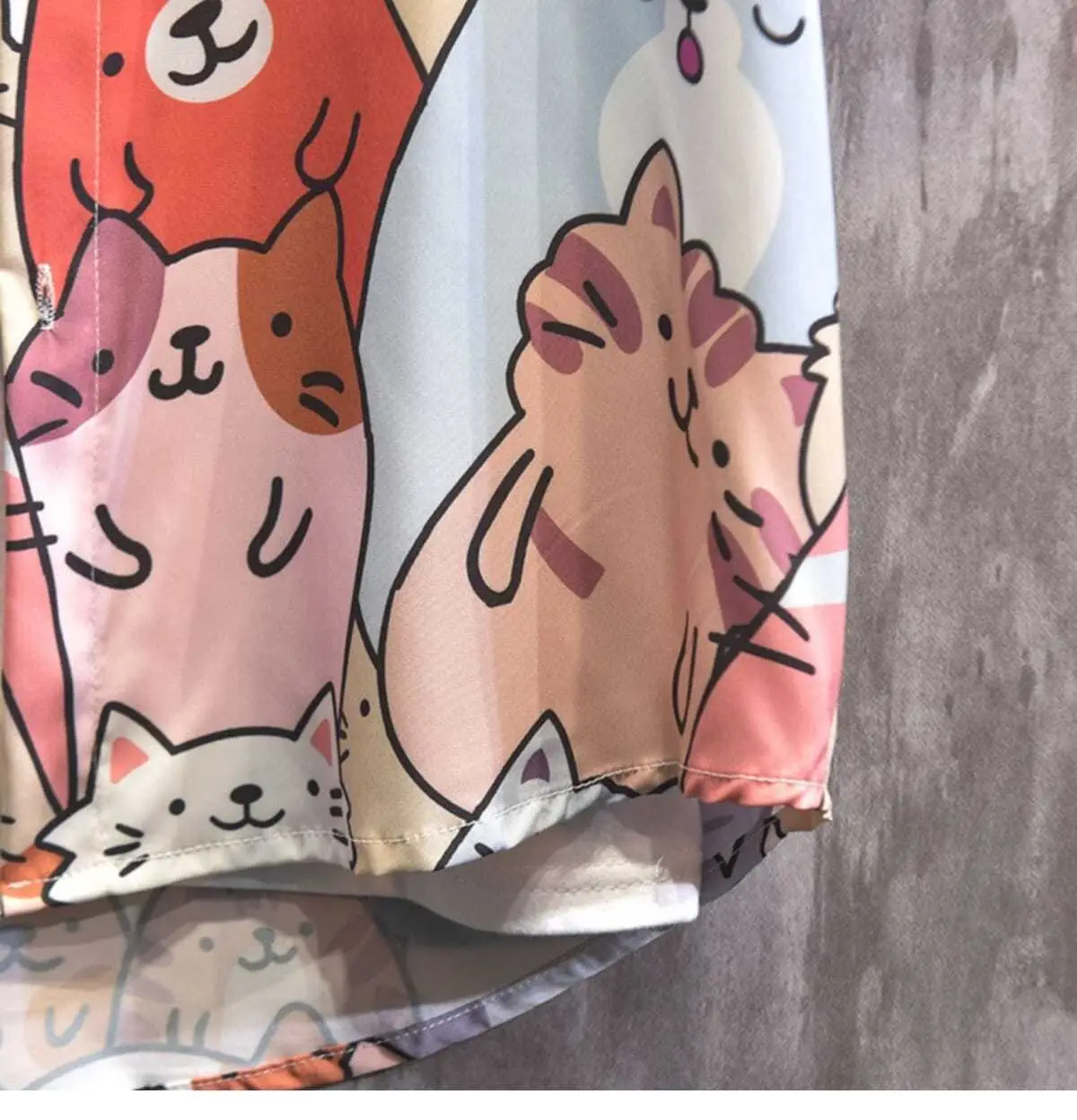 Hawaiian Printed Shirt Shorts Set for Women — feature 12
