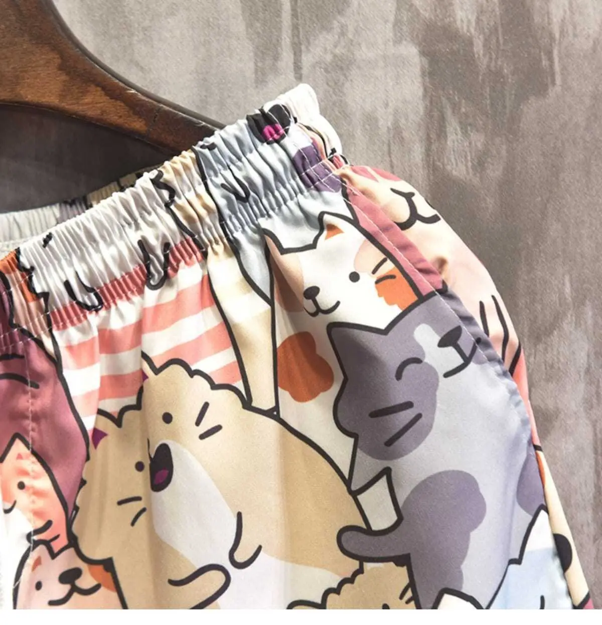 Hawaiian Printed Shirt Shorts Set for Women — feature 16