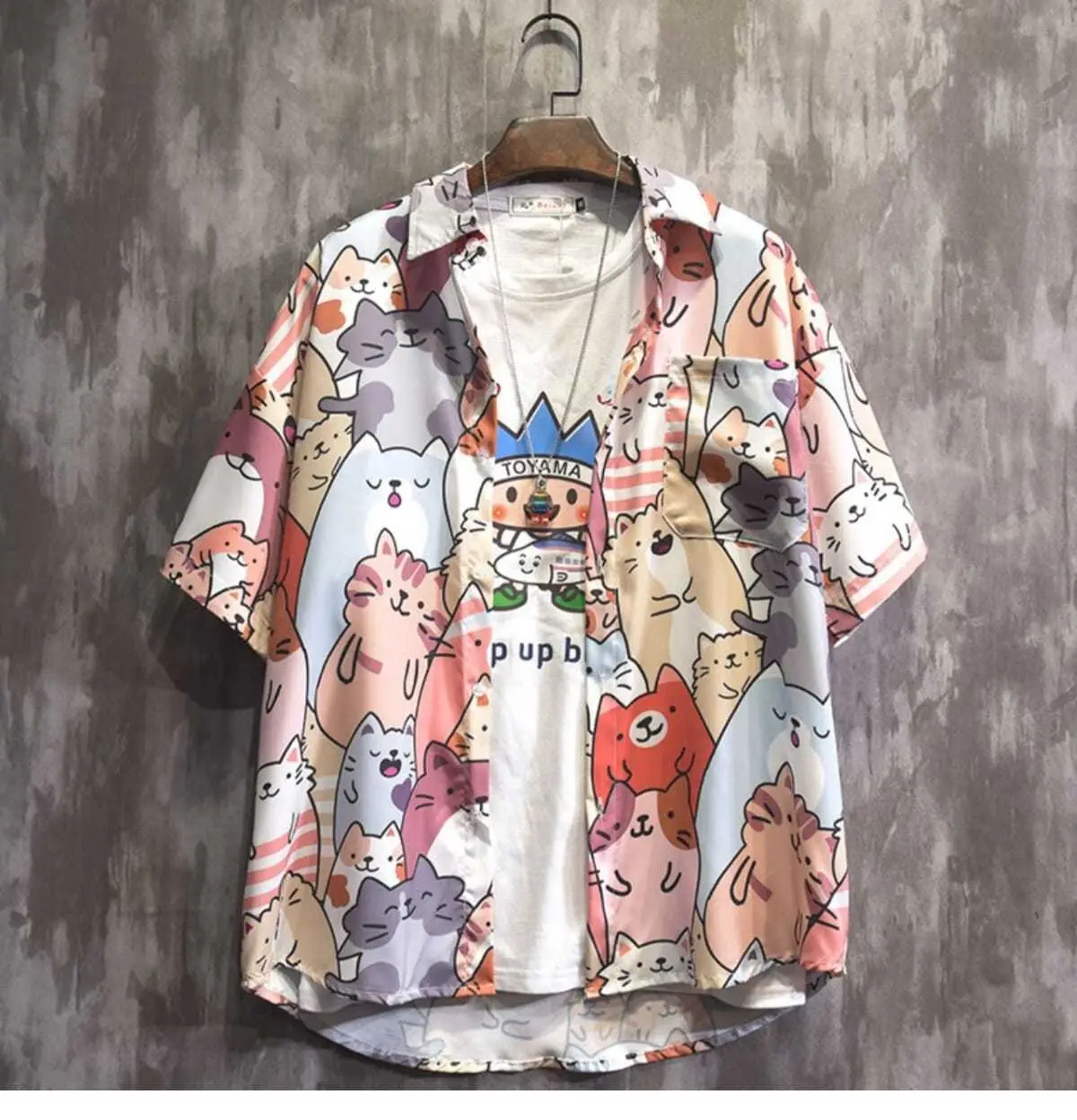 Hawaiian Printed Shirt Shorts Set for Women — feature 4