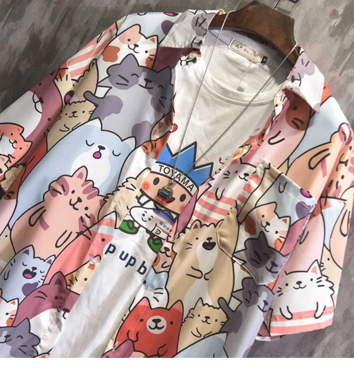 Hawaiian Printed Shirt Shorts Set for Women — feature 7