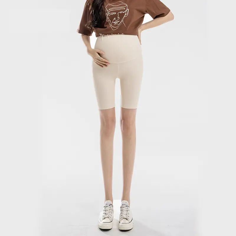 Summer Thin Ice Silk Leggings for Pregnant Women - Image 3