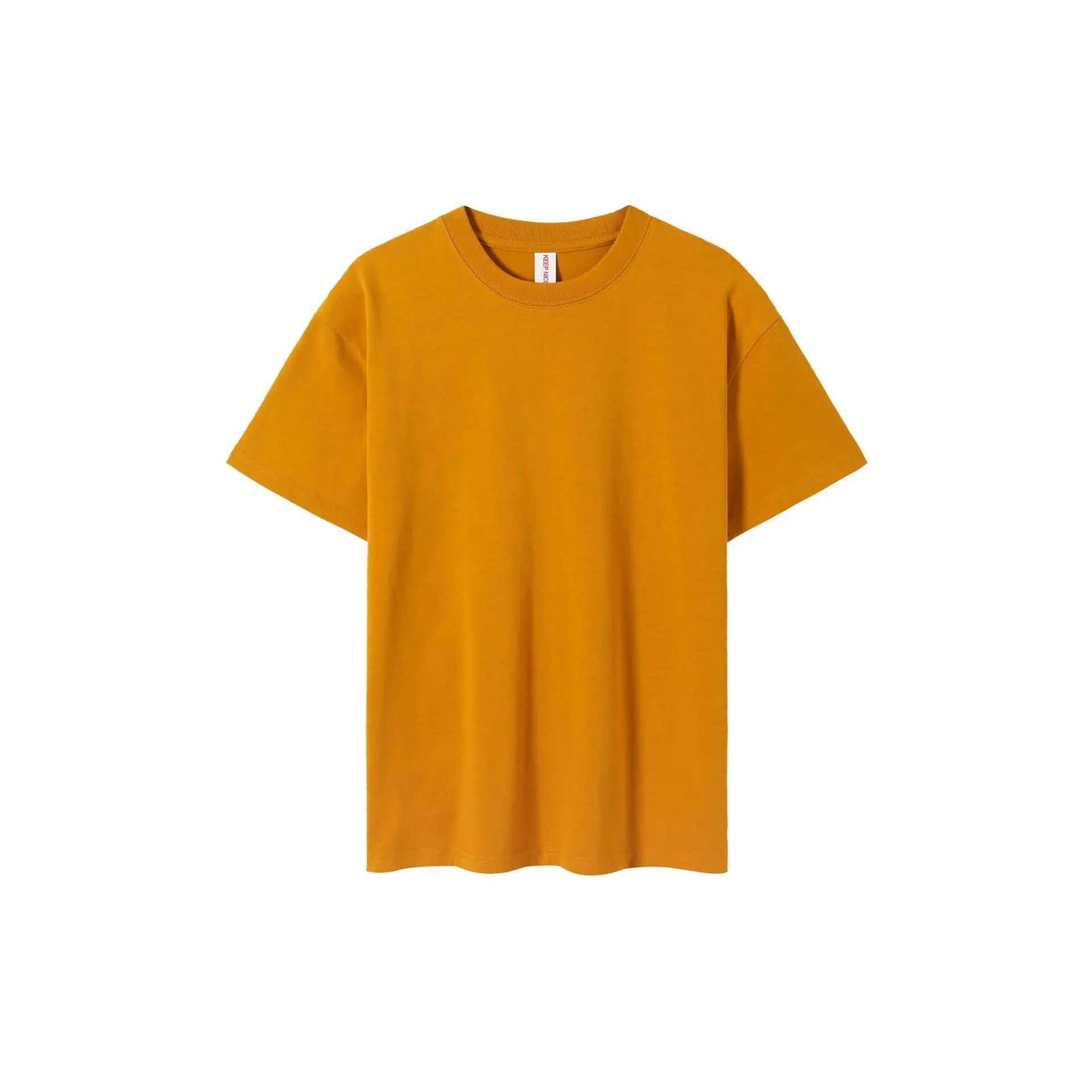 Men Olive Green Loose Fit T-Shirt Short Sleeve - Image 18