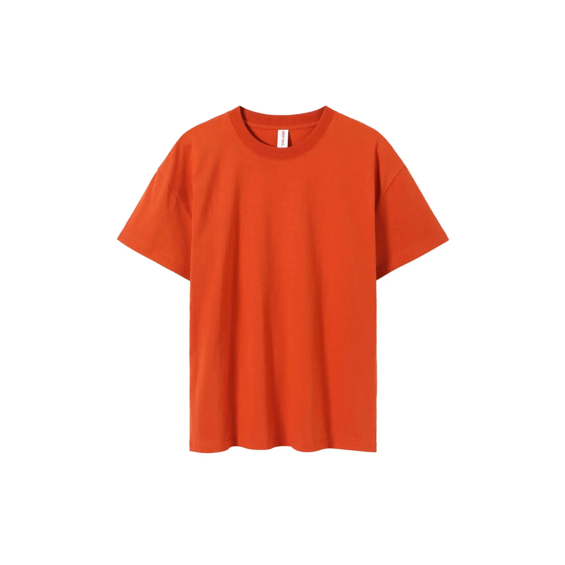 Men Olive Green Loose Fit T-Shirt Short Sleeve - Image 19
