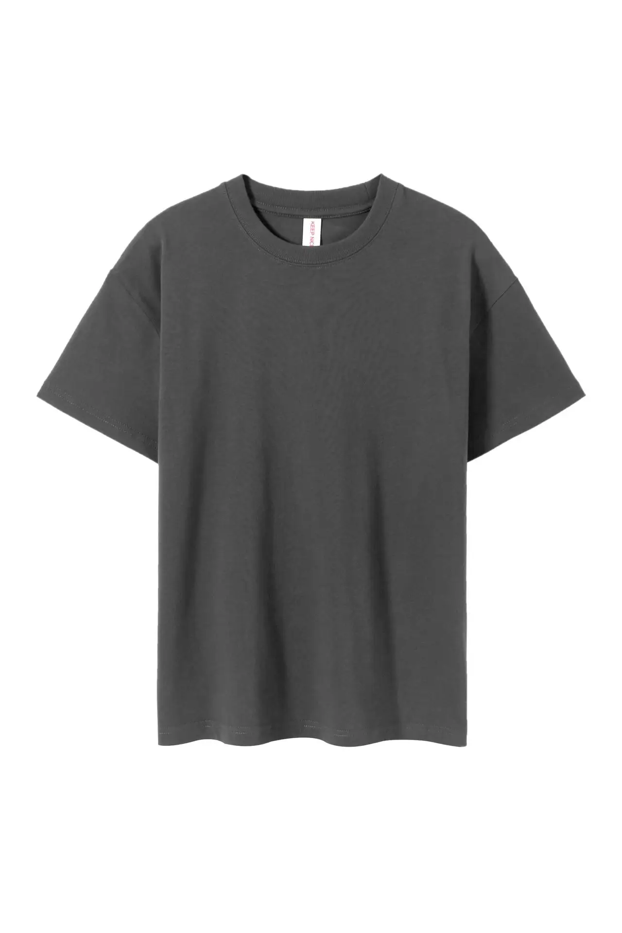 Men Olive Green Loose Fit T-Shirt Short Sleeve - Image 10